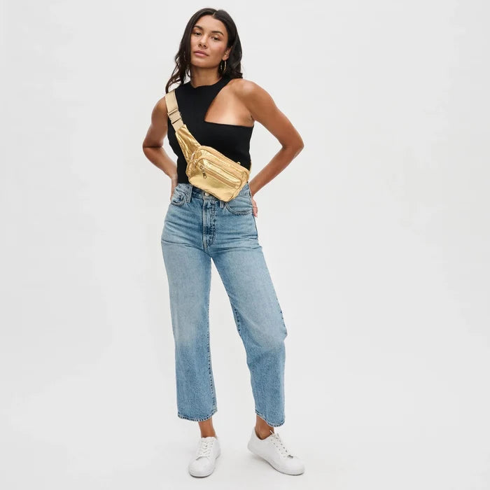 Hip Hugger Belt Bag | Gold