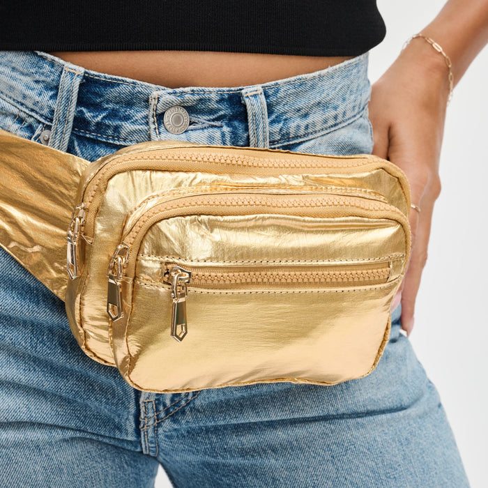 Hip Hugger Belt Bag | Gold