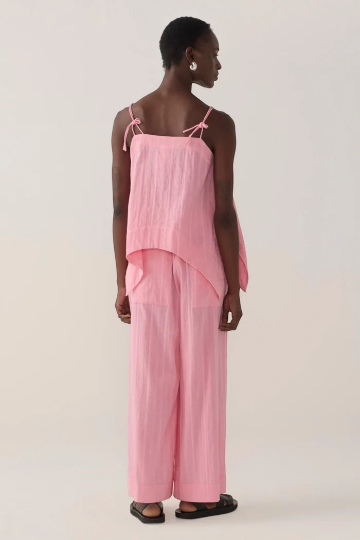 Imogen Pant | Watermelon Check Cotton