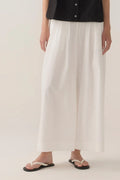 Imogen Pant | White Poplin