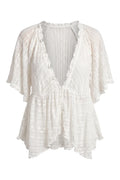 In Your Dreams Lace Top | Clean Ivory