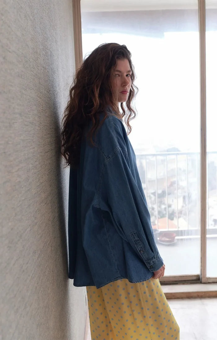 Izeway Denim Shirt | Medium Blue