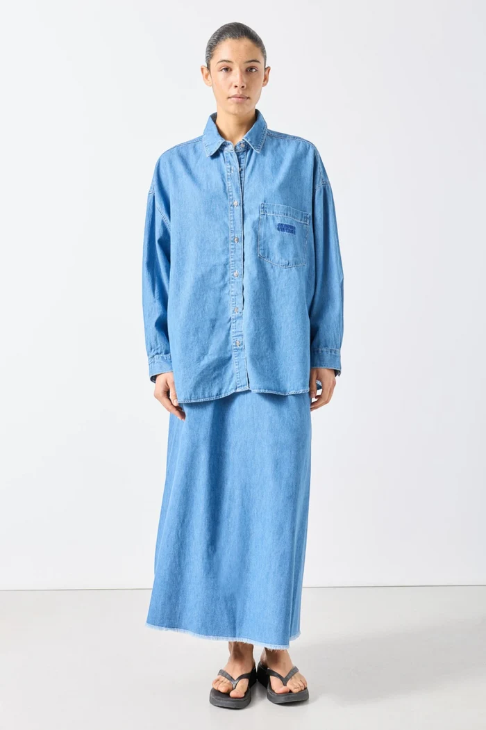 Izeway Denim Shirt | Medium Blue