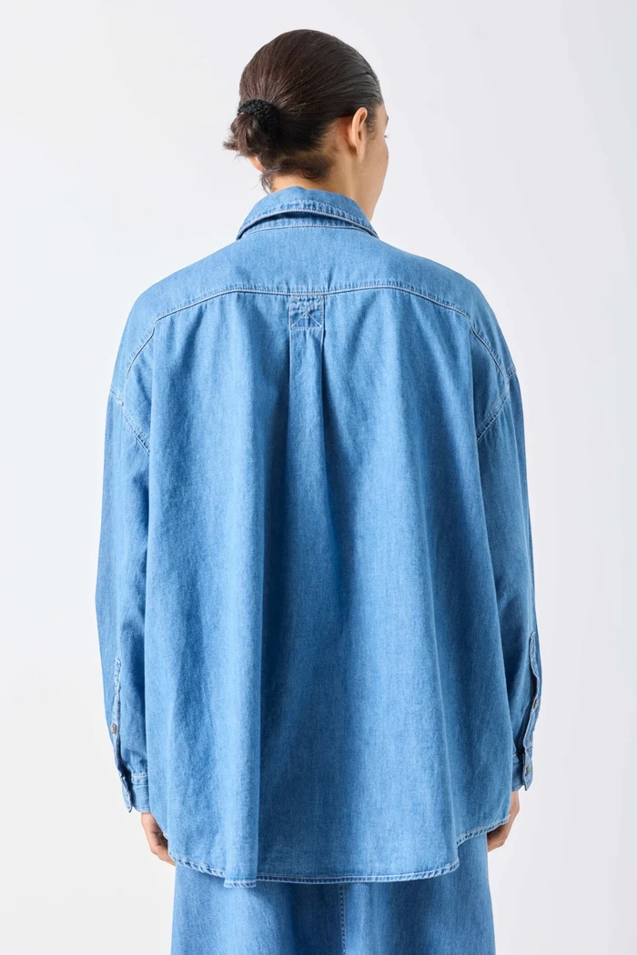 Izeway Denim Shirt | Medium Blue
