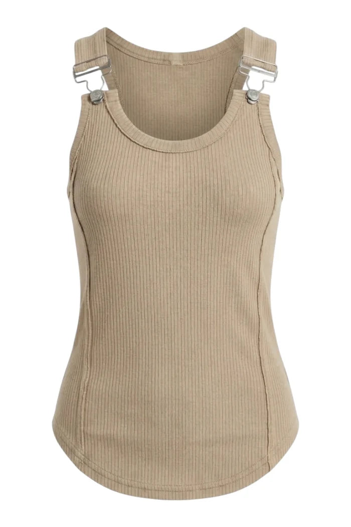 Jamie Buckle Tank | Tea