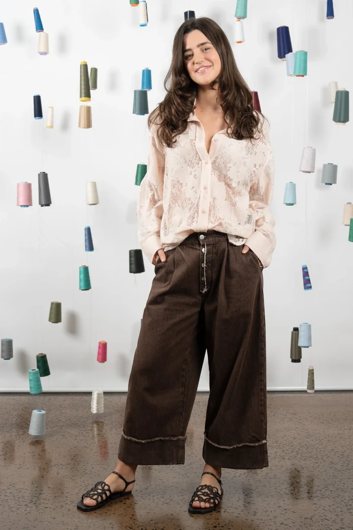 Jarrah Shirt | Pink Salt Lace