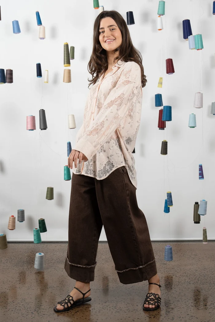Jarrah Shirt | Pink Salt Lace