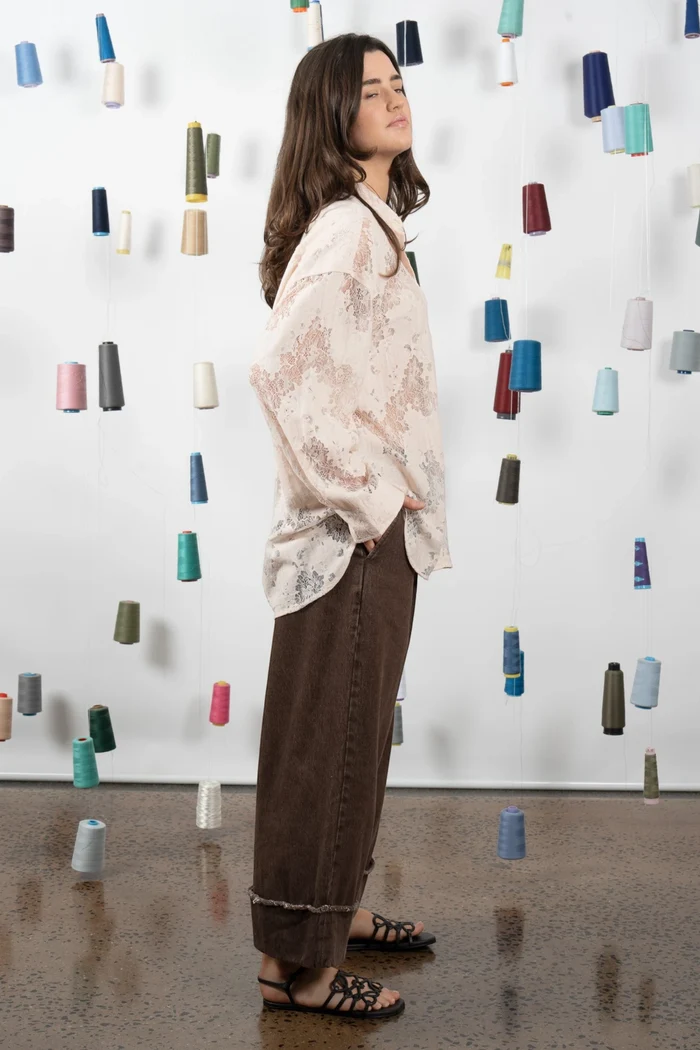 Jarrah Shirt | Pink Salt Lace