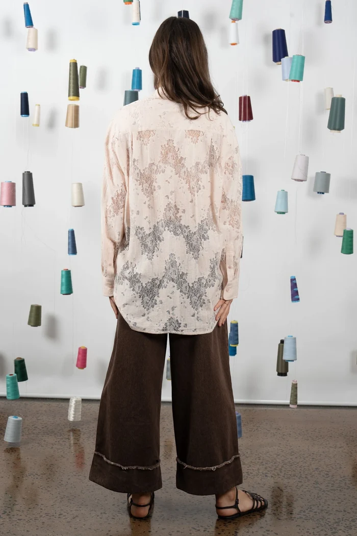 Jarrah Shirt | Pink Salt Lace