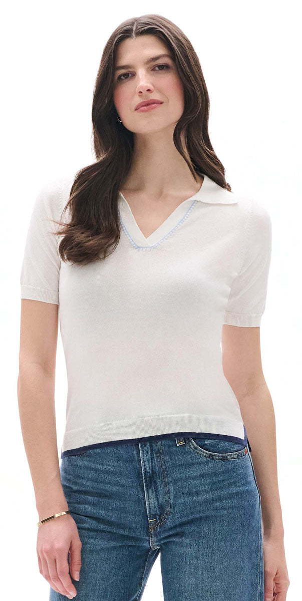 Johnny Collar Sweater - Women's