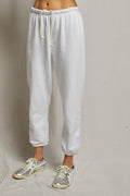 Johnny Sweatpant | White