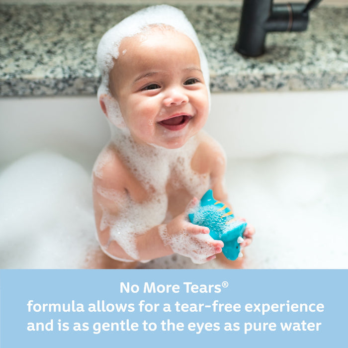 Johnson's Skin Nourish Moisture Tear Free Soap and Body Wash, Shea and Cocoa Butter Shower Gel, 20.3 oz