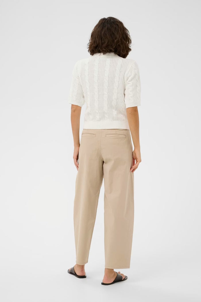 KAblair Knit Cardigan | Chalk