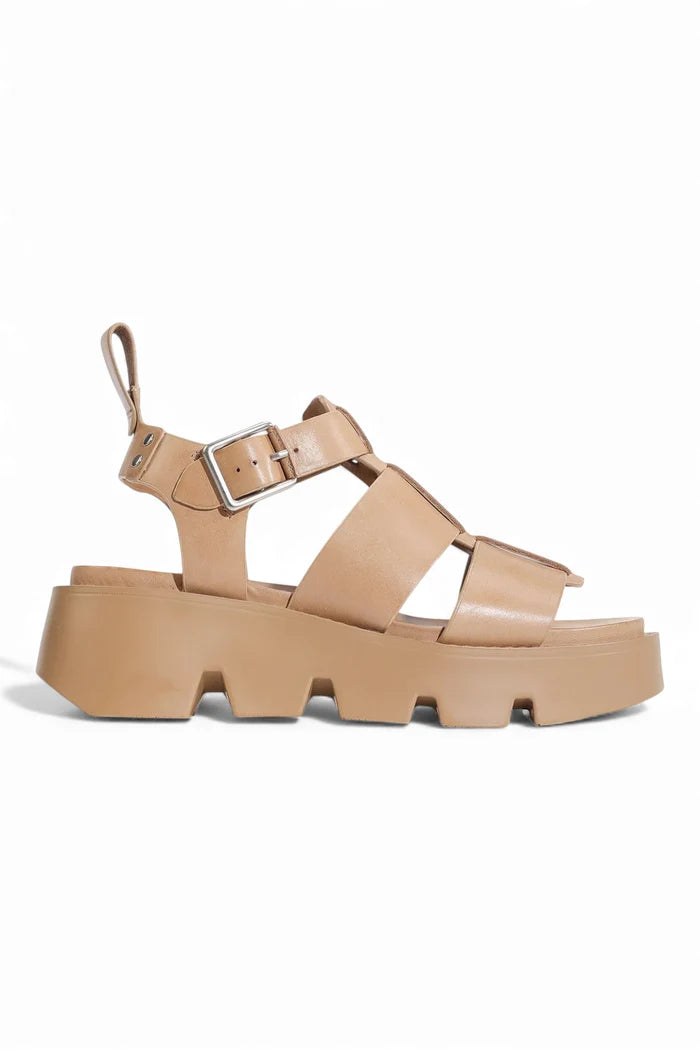 Kailan Platform Sandal | Desert