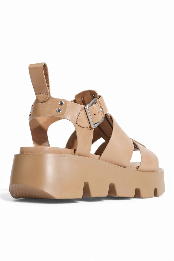 Kailan Platform Sandal | Desert