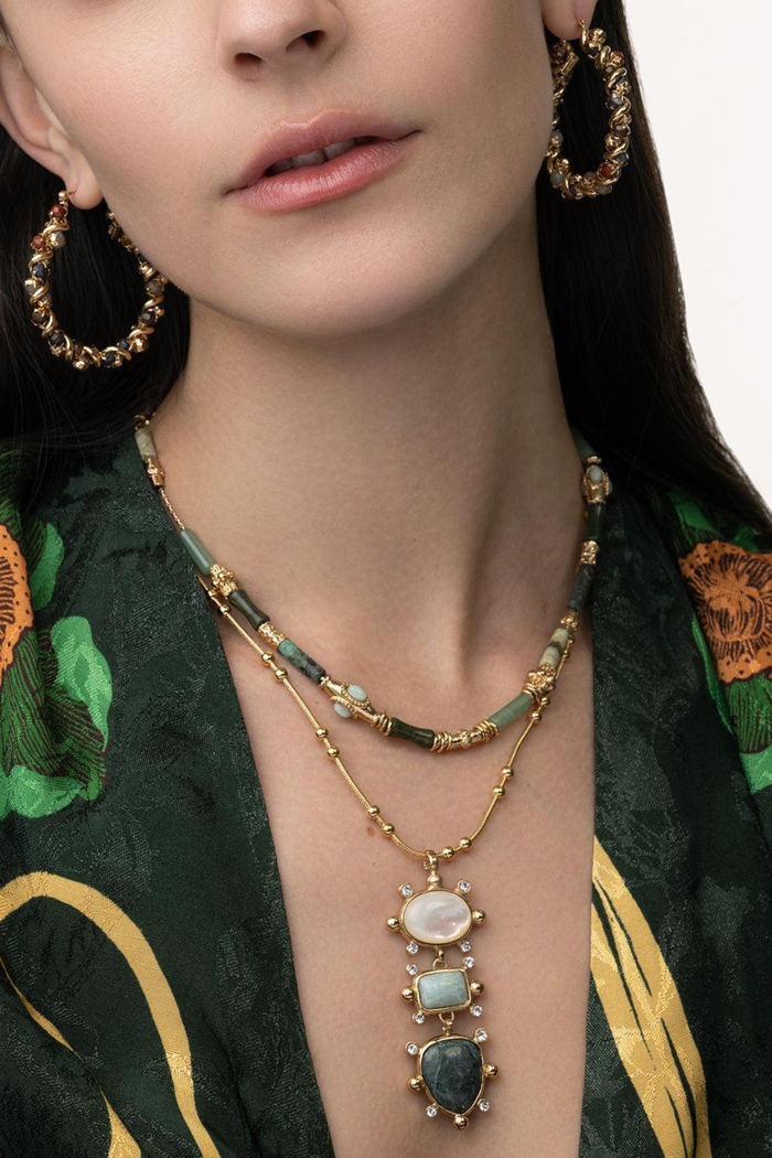 Kali Necklace | Vesonite & Fluorine