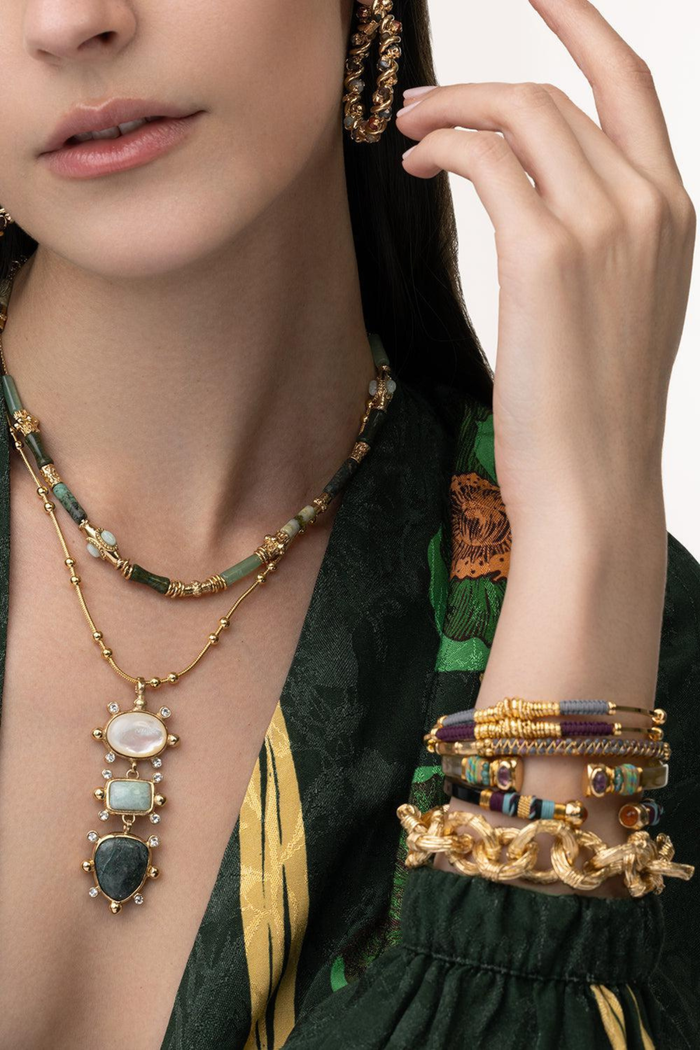 Kali Necklace | Vesonite & Fluorine
