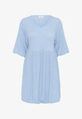 KAnani Balloon Dress | Soft Chambray