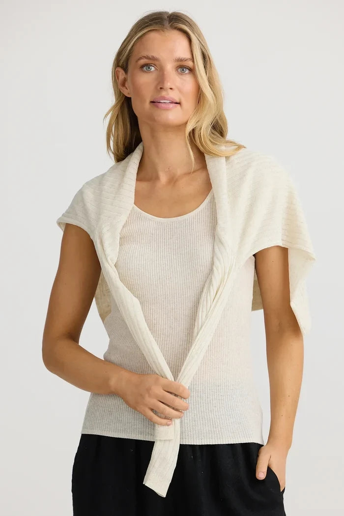 La Paz Knit Top | Natural
