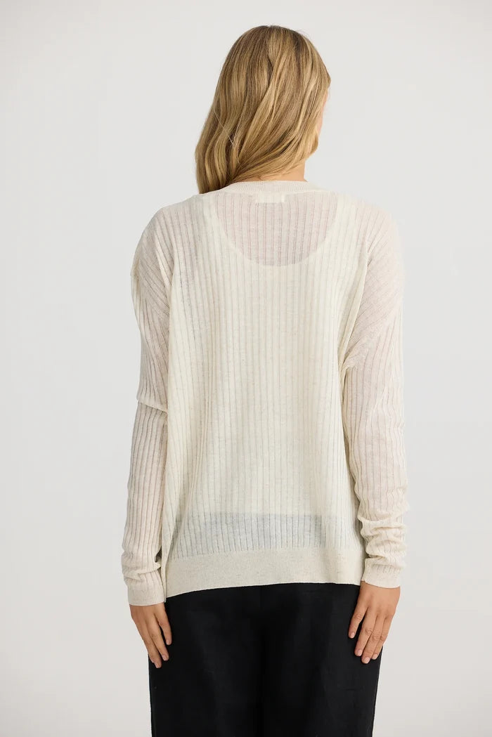 La Paz Knit Top | Natural