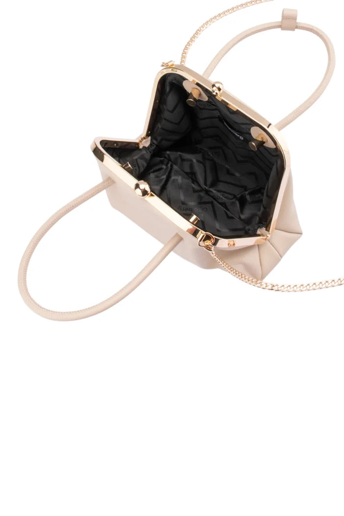 Leandra Top Handle Bag | Natural