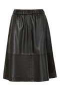 Leather Skirt | Black