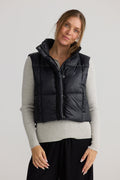 Linden Puffer Vest | Black