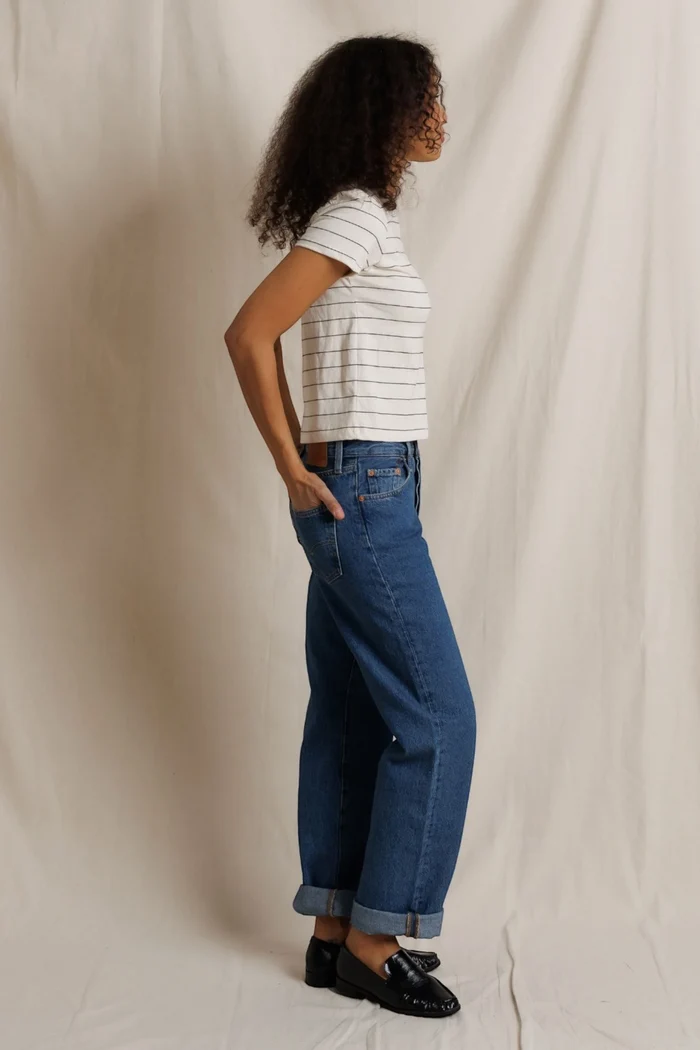 Lisa Tee | Natural Stripe