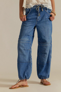 Logan Cinched Cargo Jeans | Harper