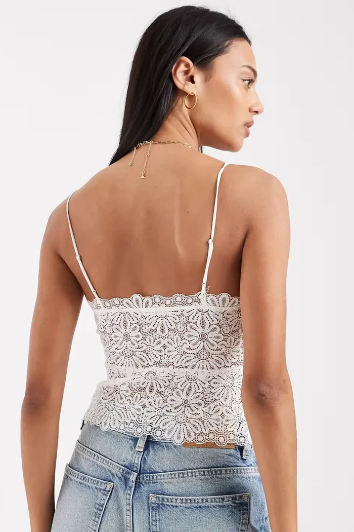 Love and Lace Cami | Clean Ivory