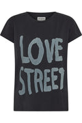 Love Street Classic Tee | Stone Wash Black