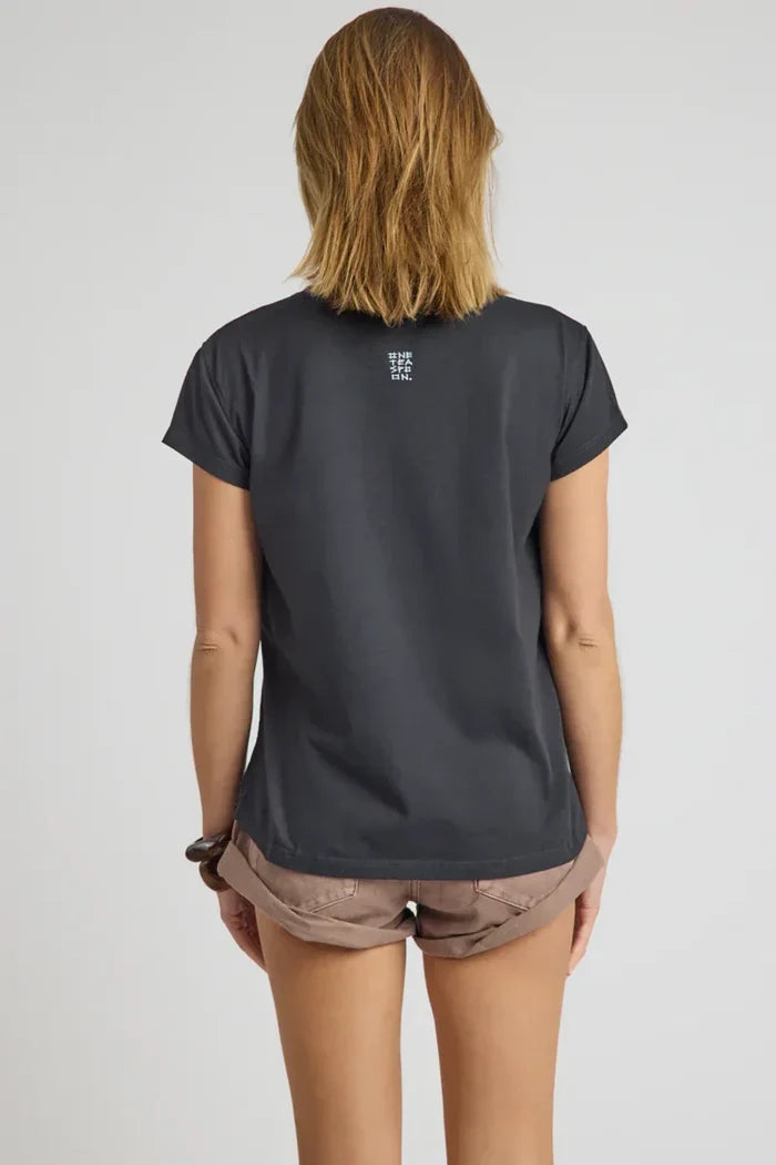Love Street Classic Tee | Stone Wash Black