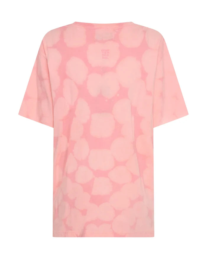 Love Sweat Tie Dye Boyfriend Tee | Pale Pink