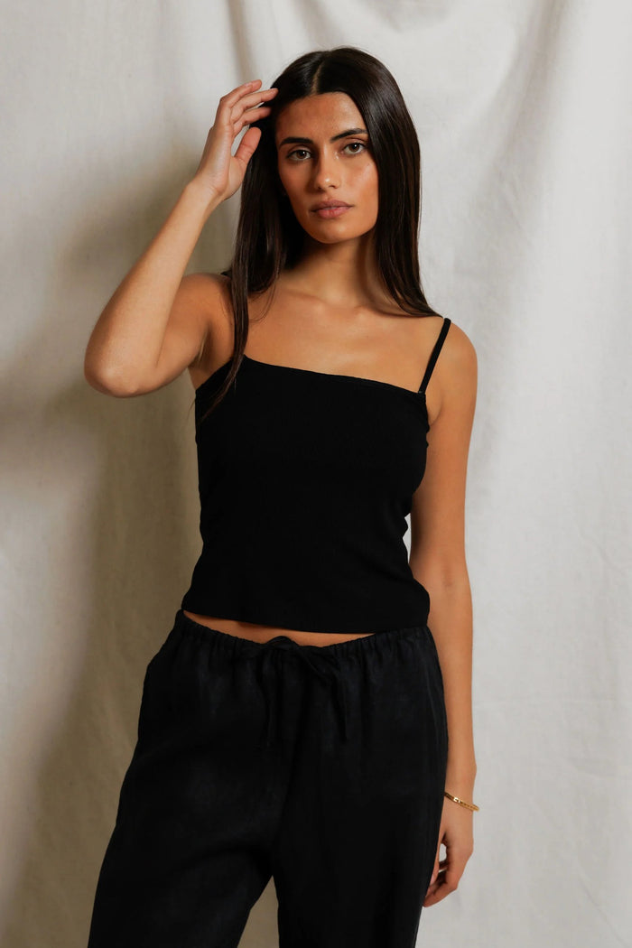 Lucille Tank | True Black