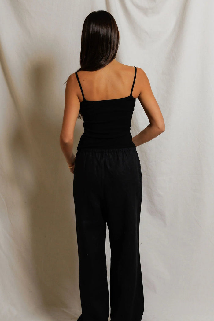 Lucille Tank | True Black