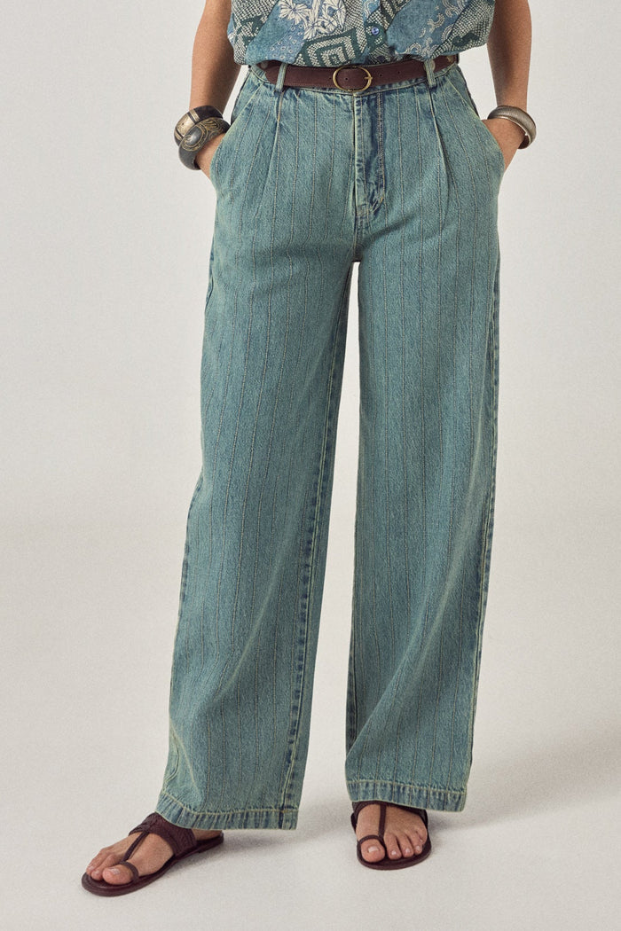 Lucky Jeans | Western Denim Stripes