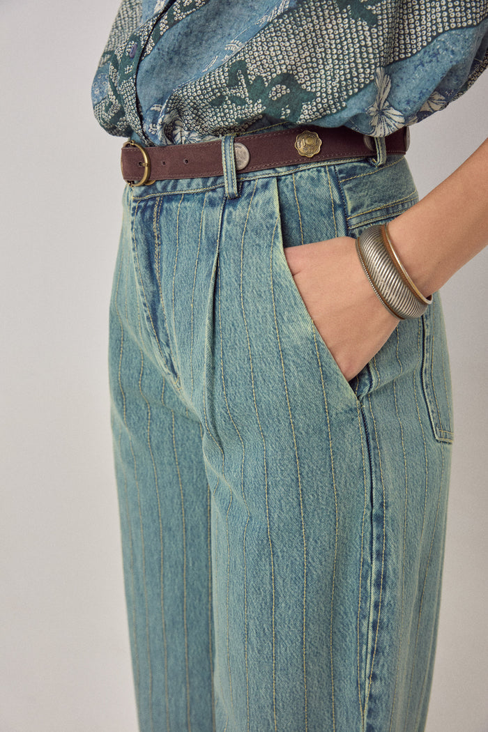 Lucky Jeans | Western Denim Stripes