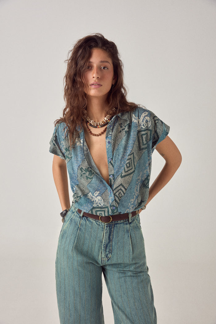 Lucky Jeans | Western Denim Stripes