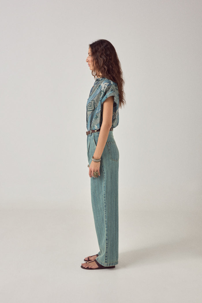 Lucky Jeans | Western Denim Stripes