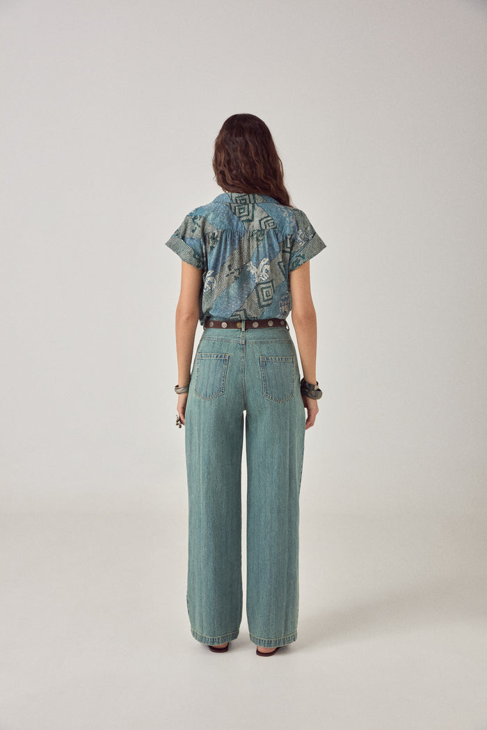 Lucky Jeans | Western Denim Stripes
