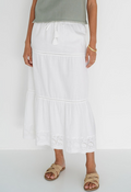 Lucy Skirt in White