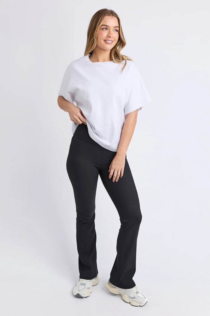 Luxe Rib Pant | Black