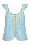 Mabel Tank | Pastel Blue Combo
