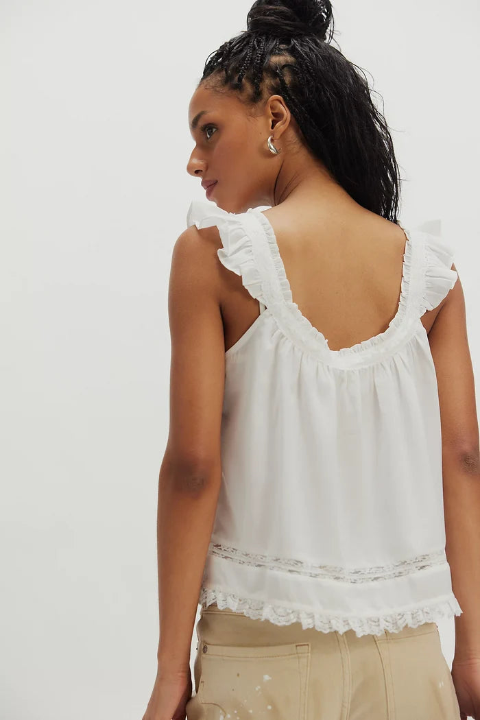 Mabel Tank | White Combo
