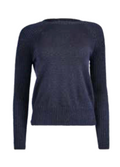 Macey Top | Navy Lurex