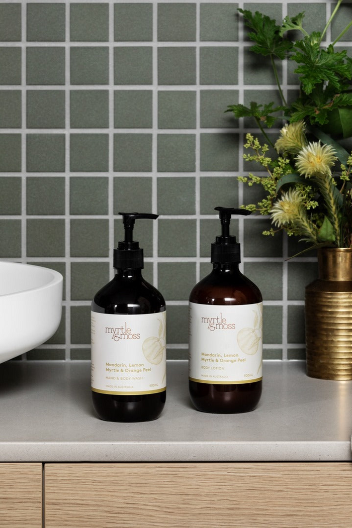Mandarin, Lemon Myrtle & Orange Peel Hand & Body Wash 250ml