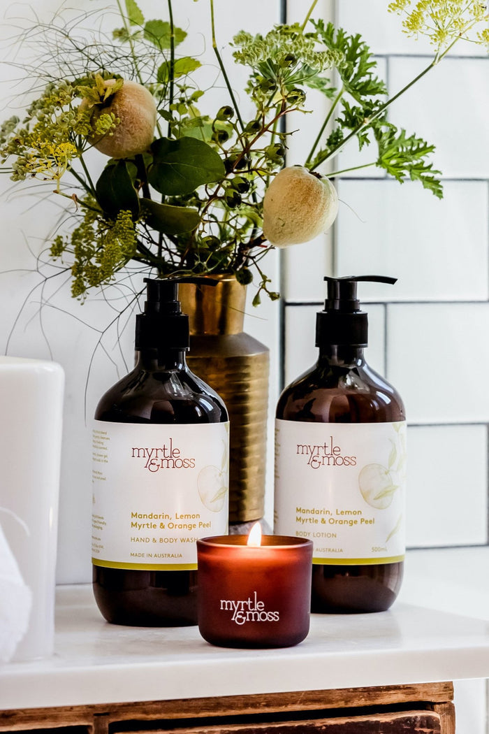 Mandarin, Lemon Myrtle & Orange Peel Hand & Body Wash 250ml