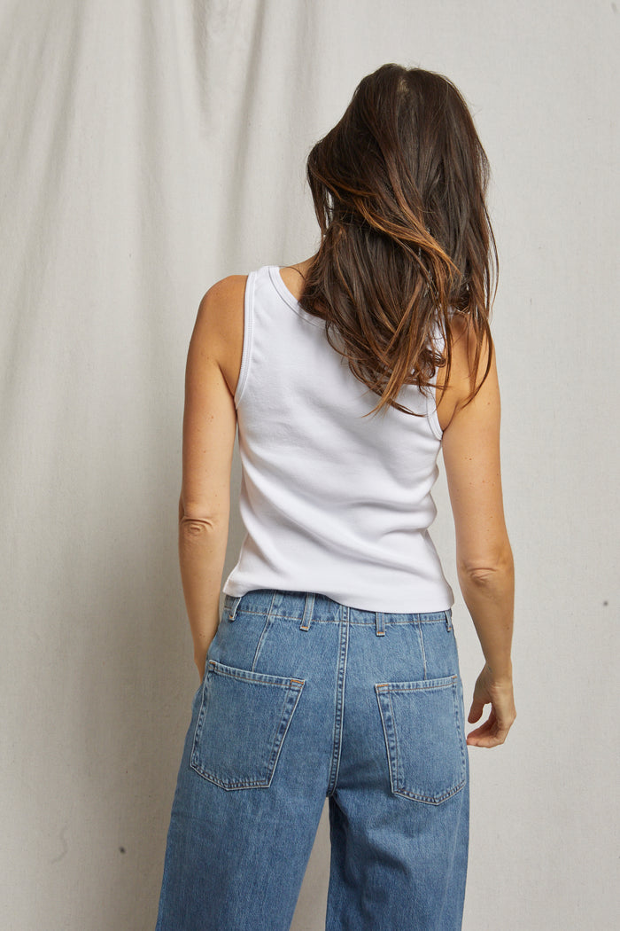Maria Tank | White