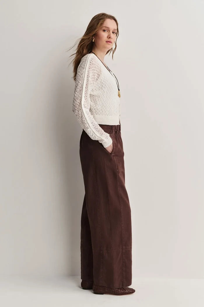 Maris Fine Gauge Cardi | Clean Ivory