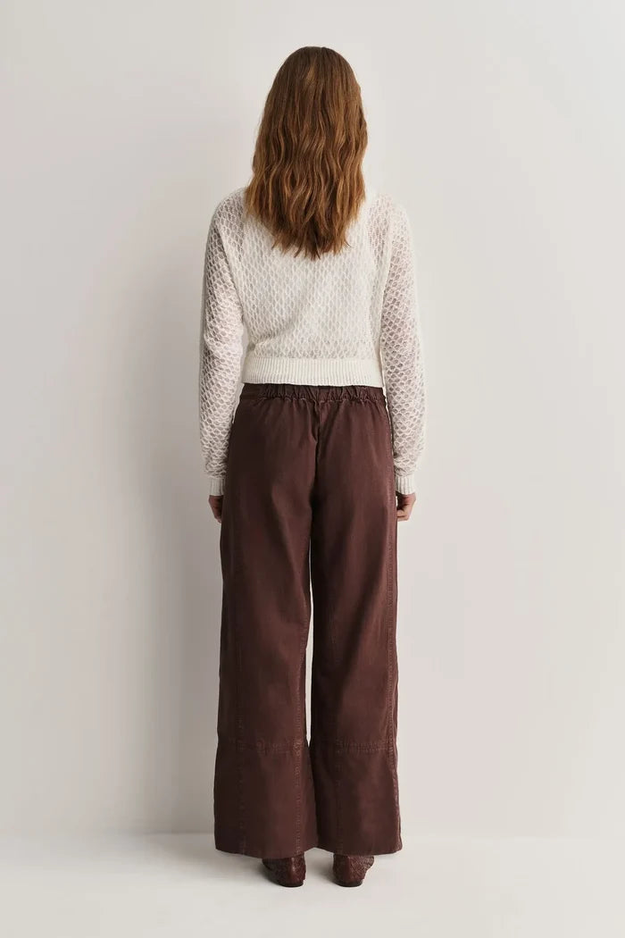 Maris Fine Gauge Cardi | Clean Ivory
